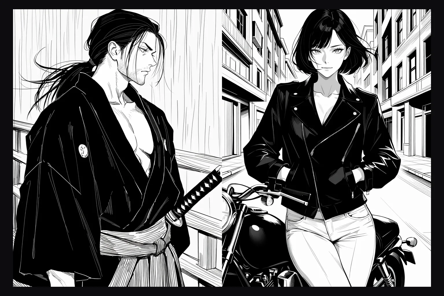 Pagine a inchiostro da una sola LoRA monocromatica