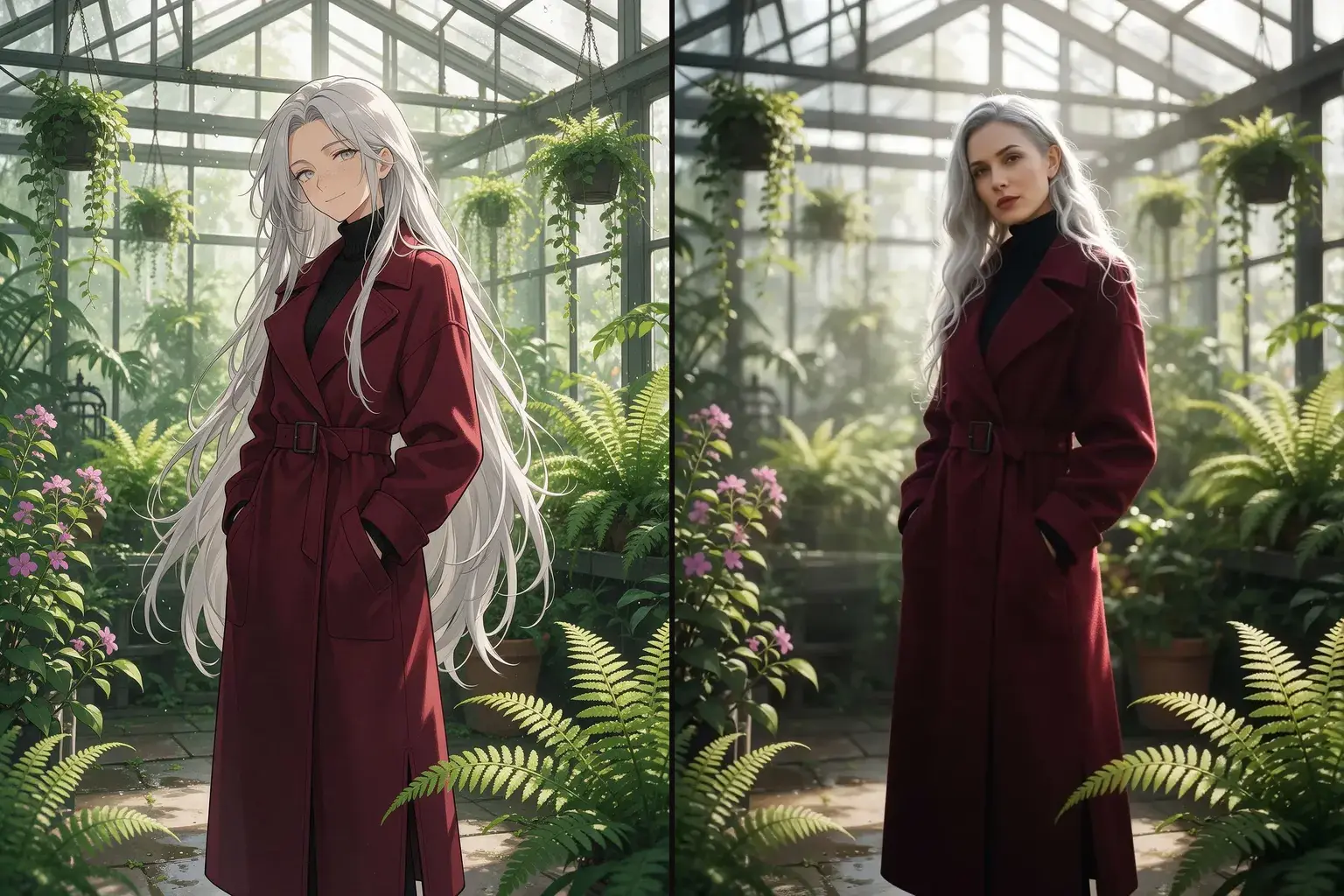 Trasforma un fotogramma anime o un’illustrazione in una foto della stessa scena
