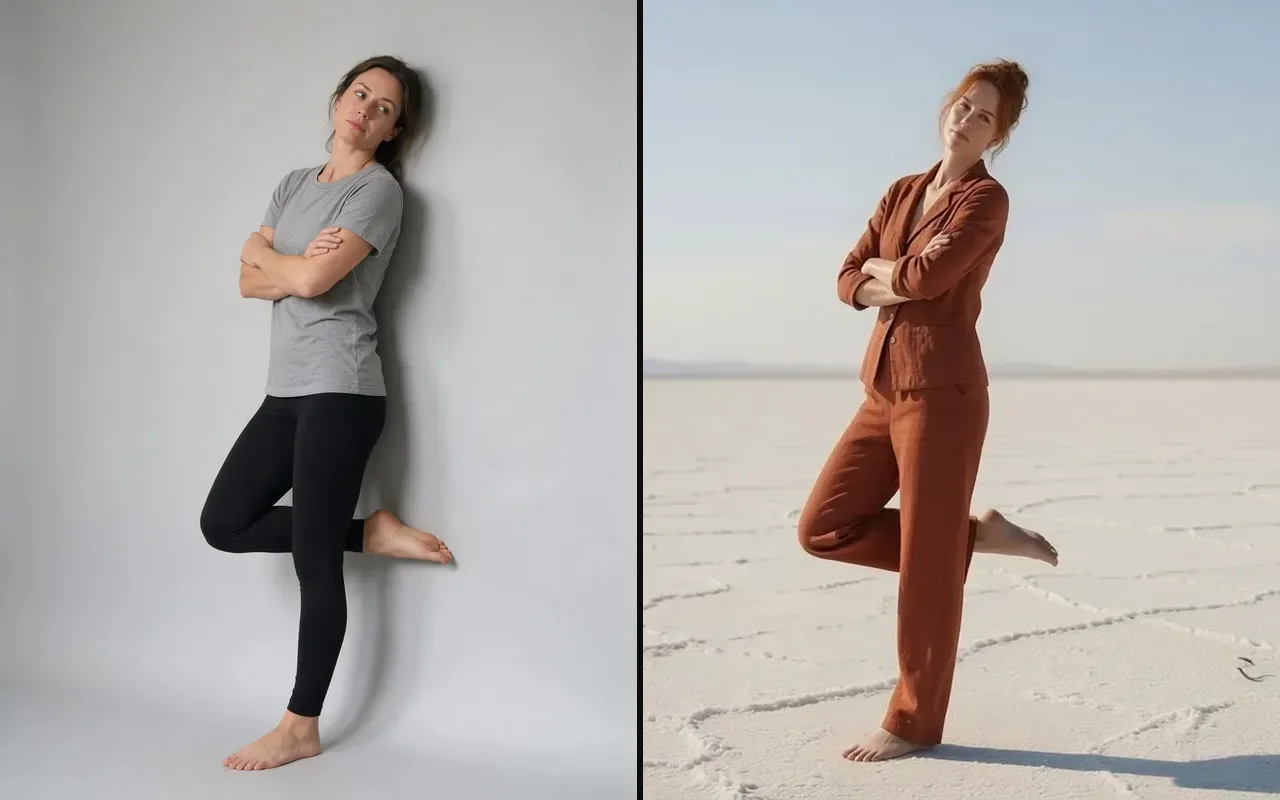 Una cartella di pose di riferimento