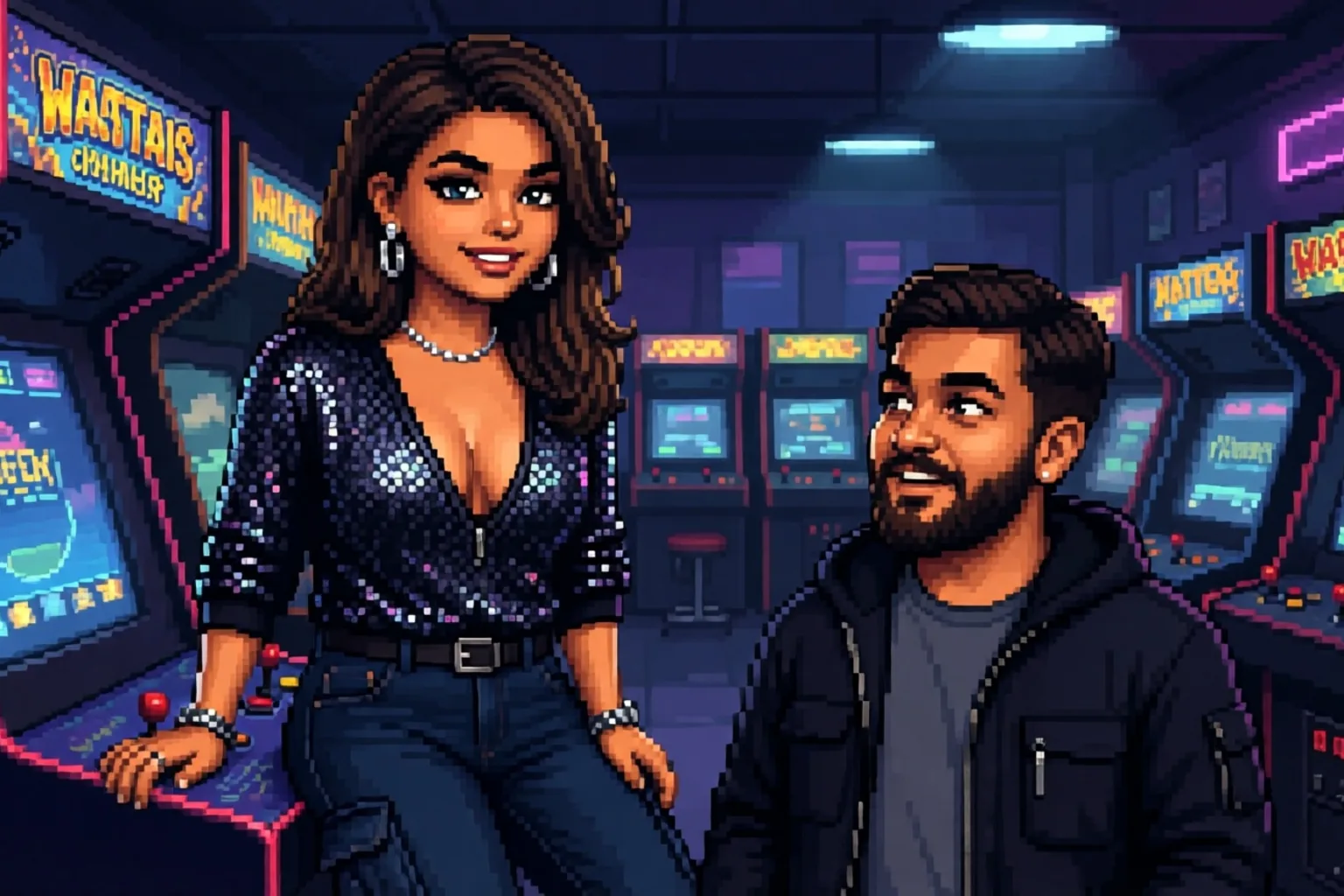 Pixel art che tiene i dettagli