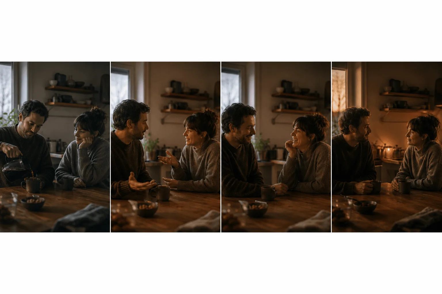 Continuare una scena invece di ricominciarla